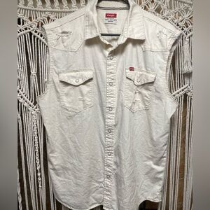 Wranglers Off White shirt
